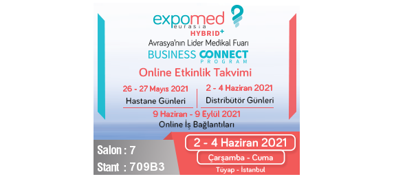 EKSPOMED EURASIA 2021 Fuarı